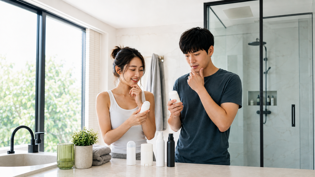 男生女生止汗劑怎麼挑？2026 男女對症選購指南